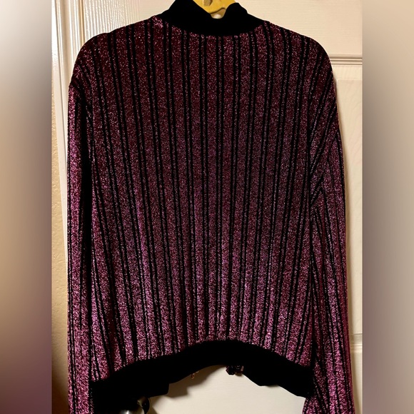 Lularoe Stevie Bomber Jacket 3XL. NWT - Picture 4 of 10